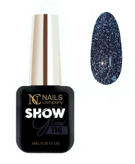 Oja semipermanenta reflectorizant Glow Show 116 Gelique Nails Company, 6 ml