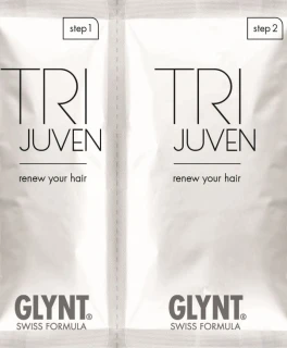 Set tratament regenerare pentru par vopsit si deteriorat Glynt Trijuven Step 1 & Step 2 Glynt (7ml/15ml)