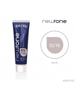 Mască nuanţatoare NewTone, 10/76 Blond deschis maroniu-violet, 60 ml