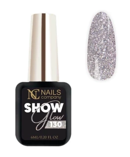 Oja semipermanenta reflectorizant Glow Show 130 Gelique Nails Company, 6 ml