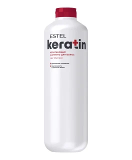 Sampon pe baza de keratina pentru par Estel Keratin, 1200 ml