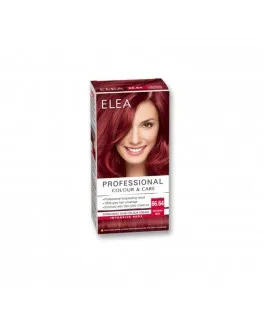 Vopsea pentru par Elea Professional Colour & Care, 66.64 - Roșu magma, 138 ml