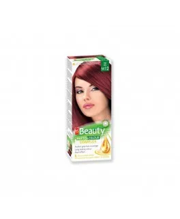 Vopsea permanentă pentru păr Solvex MM Beauty Phyto & Colour, M12 - Rosu aprins, 125 ml