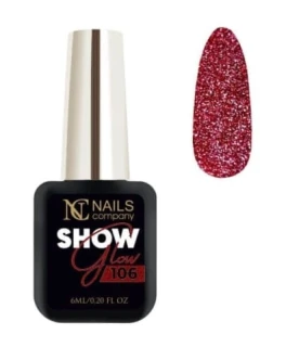 Oja semipermanenta reflectorizant Glow Show 106 Gelique Nails Company, 6 ml
