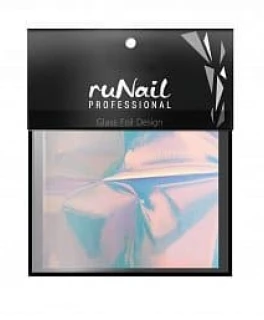 Runail DU 3147 Folie cu efect de oglinda sparta ( albastru: 4*100 cm)