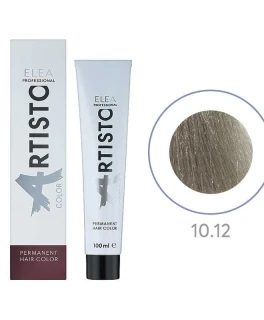 Vopsea permanenta pentru par Elea Professional Artisto Color, 10.12 Blond deschis violet-gri, 100 ml