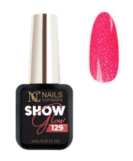 Oja semipermanenta reflectorizant Glow Show 129 Gelique Nails Company, 6 ml