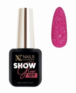 Oja semipermanenta reflectorizant Glow Show 107 Gelique Nails Company, 6 ml