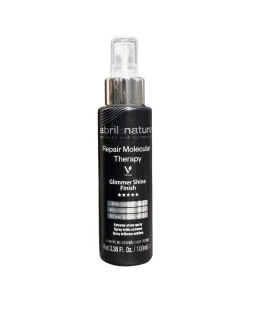 Spray stralucire extrema si reparare pentru par Glimer Shine Finish Molecular Therapy Abril et Nature, 100 ml