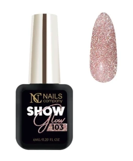 Oja semipermanenta reflectorizant Glow Show 103 Gelique Nails Company, 6 ml