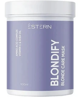 Masca pentru regenerarea si hranirea parului blond Estern Blondify jNOWA Professional, 900 ml