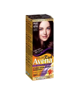 Vopsea crema permanenta pentru par Acme Color Avena Rich Color 470, 135 ml