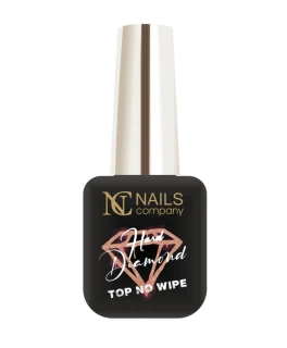 Top No Wipe Diamond Hard fara strat de dispersie Nails Company, 6 ml