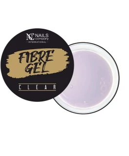 Gel UV/Led cu fibra de sticla Fibre Gel Clear Nails Company, 15 g