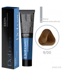 Vopseaua-îngrijire permanentă DE LUXE, 9/00 Blond pentru păr alb, 60 ml