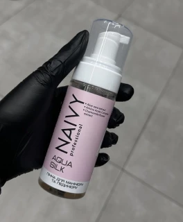 Spuma pentru manichiura si pedichiura AquaSilk ACME Naivy Professional, 150 ml