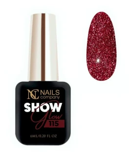 Oja semipermanenta reflectorizant Glow Show 115 Gelique Nails Company, 6 ml