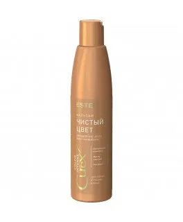 Balsam pentru păr cu nuante caldă de blond ESTEL Curex Color Intense, 250 ml