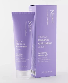Crema antioxidanta cu peptide pentru ten matur Radiance Antioxidant Nacomi, 40 ml