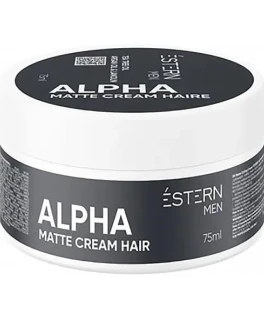Crema styling pentru barbati cu efect mat Estern Men Alpha jNOWA Professional, 75 ml