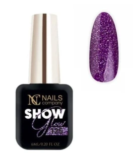 Oja semipermanenta reflectorizant Glow Show 125 Gelique Nails Company, 6 ml