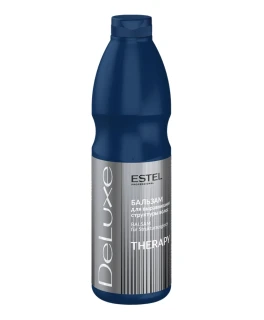 Balsam pentru nivelarea structurii părului DE LUXE, 1000 ml