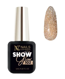 Oja semipermanenta reflectorizant Glow Show 102 Gelique Nails Company, 6 ml