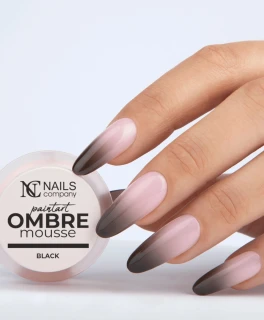 Gel pentru ombre si nail art Paintart Ombre Mousse Nails Company, Black, 2.5 g