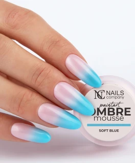 Gel pentru ombre si nail art Paintart Ombre Mousse Nails Company, Soft Blue, 2.5 g