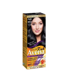 Vopsea pentru par Avena Rich Acme Color, 053 - Negru