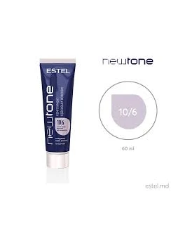Mască nuanţatoare pentru par Estel NewTone, 10/6 Blond deschis violet, 60 ml