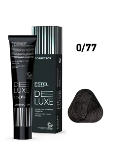 Corector color DE LUXE, 0/77 Maroniu, 60 ml