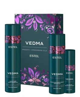Set pentru îngrijirea părului VEDMA by ESTEL (Șampon 250 ml, mască 200 ml, elixir 200 ml)