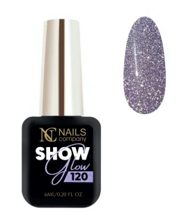 Oja semipermanenta reflectorizant Glow Show 120 Gelique Nails Company, 6 ml
