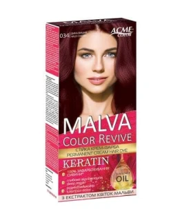 Vopsea permanenta pentru par Malva Color Revive Acme Color 034, 105 ml