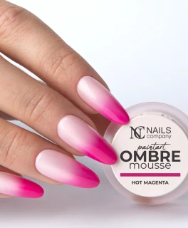 Gel pentru ombre si nail art Paintart Ombre Mousse Nails Company, Hot Magenta, 2.5 g