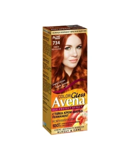Vopsea pentru par Avena Gloss Acme Color, 734 - Tițian