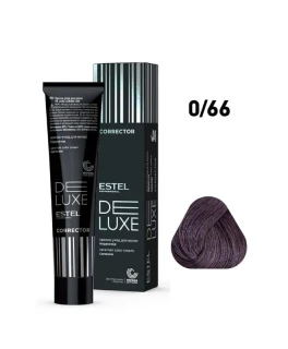 Corector color DE LUXE, 0/66 Violet, 60 ml