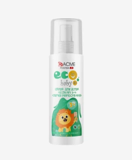 Spray pentru par «Pieptanare Ușoara» cu extract de aloe și ulei de in ACME EcoBaby 3+, 150 ml