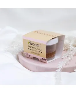 Питательный скраб для лица и губ Chocolate Nacomi, 80 г