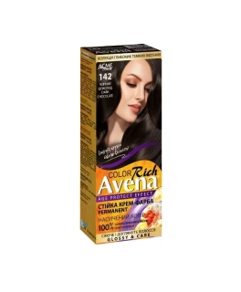 Vopsea pentru par Avena Rich Acme Color, 142 - Ciocolata neagra