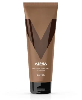 Scrub pentru fata si scalp ESTEL Alpha PRO, 250 ml
