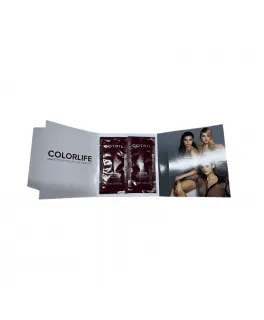 Набор саше COTRIL COLORLIFE (Шампунь 15 мл, Masca 15 мл)