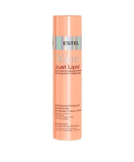 Sampon fosfolipidic pentru hidratarea parului uscat Just Lipid Otium Estel, 250 ml