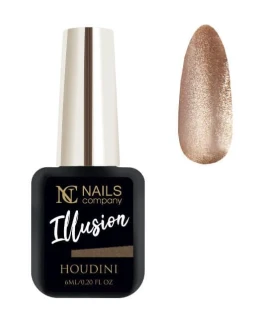 Oja semipermanenta hibrid Houdini Illusion Nails Company, 6 ml
