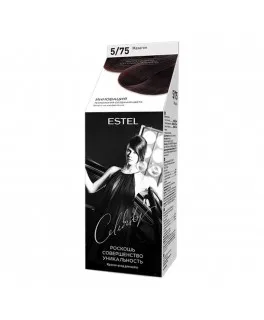 Vopsea-îngrijire pentru păr semipermanentă Celebrity, 5/75 Mahon, 125 ml