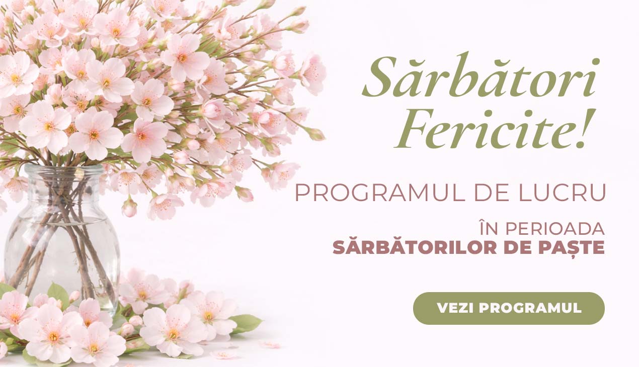 Programul de lucru în perioada sărbătorilor de Paște